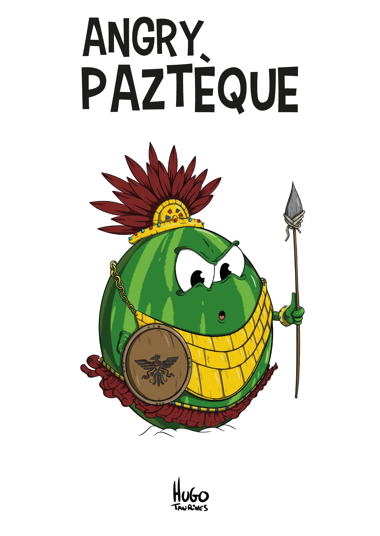 Carte "Angry Paztèque" A6