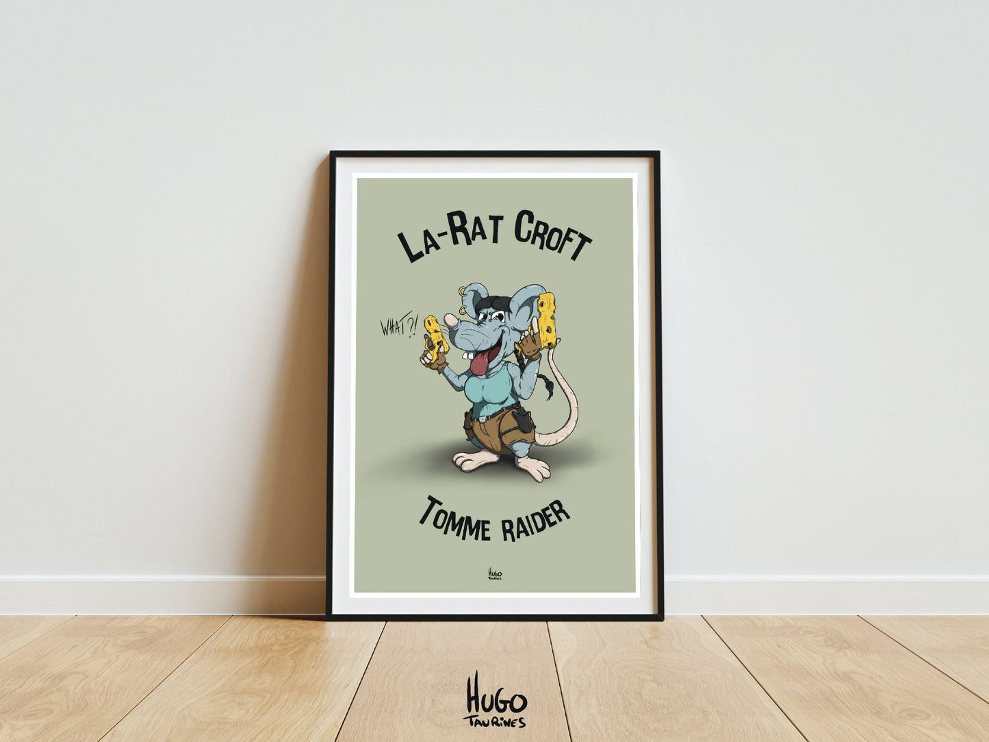 Print "La-Rat Croft" A4