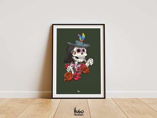 Print "Calavera" A4