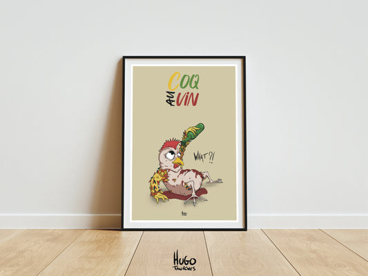 Print "Coq au vin" A4