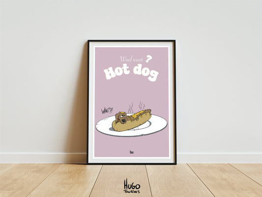 Print "Hot-Dog" A4