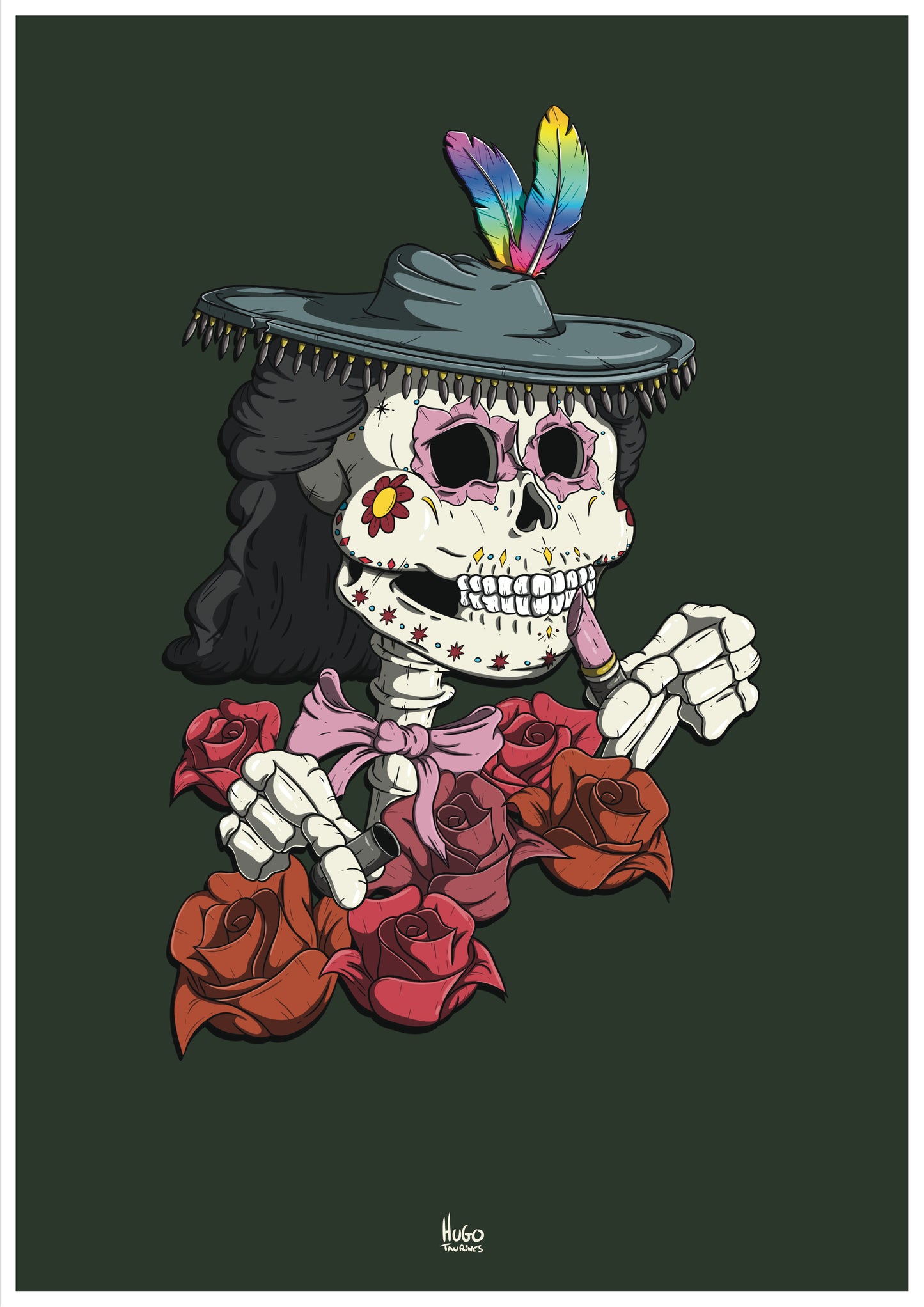 Print "Calavera" A4